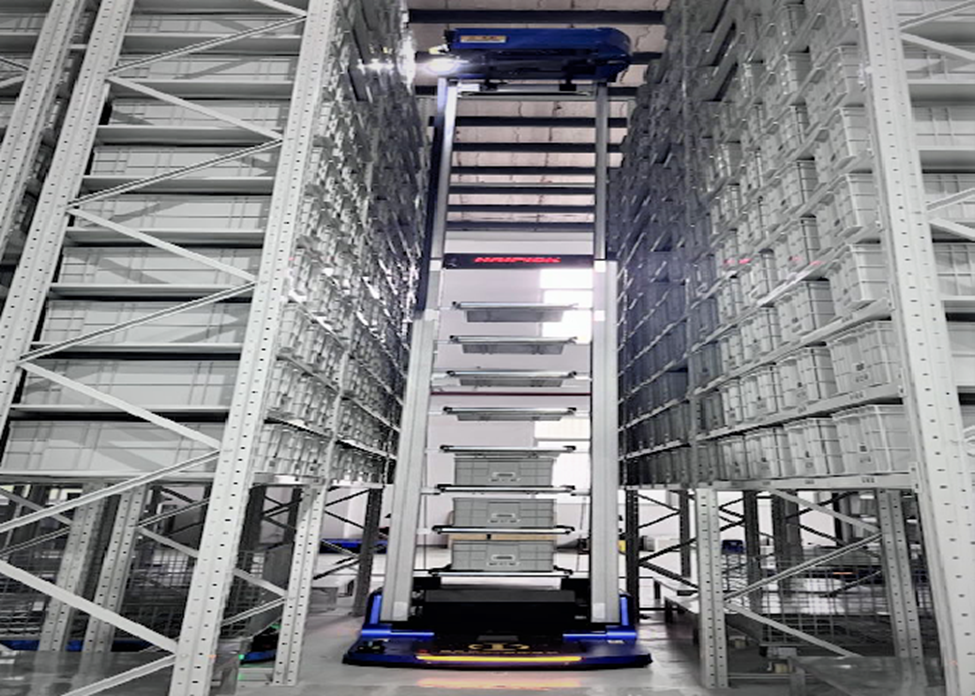 Intelligent AMR Warehouse in Germany: 10,000 ㎡